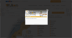Desktop Screenshot of likom.ma